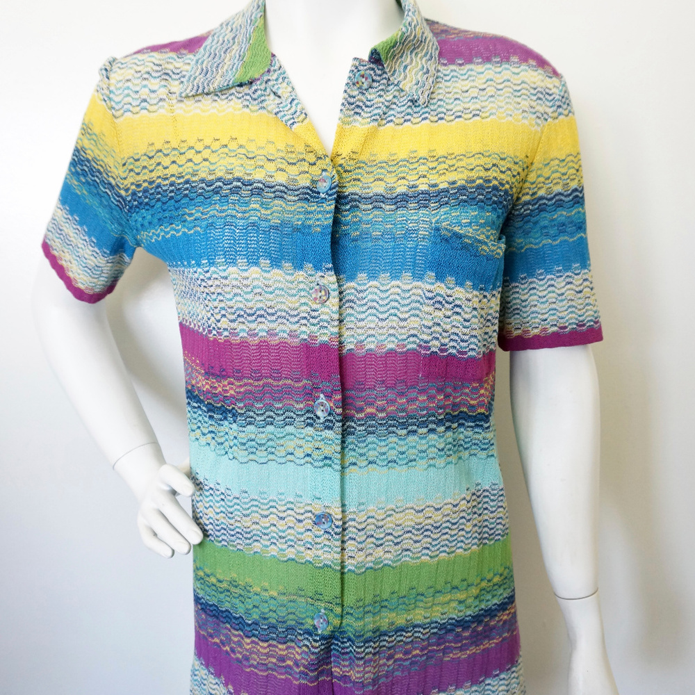 Missoni Zig Zag Knit Top